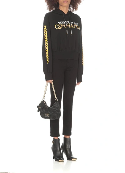 Shop Versace Jeans Couture Sweaters Black