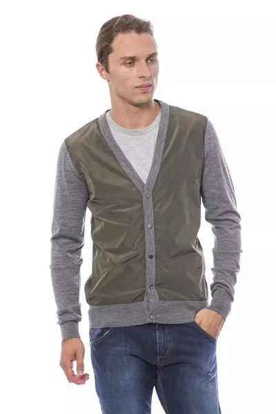 Shop Verri Tess Men's Cardigan In Grey