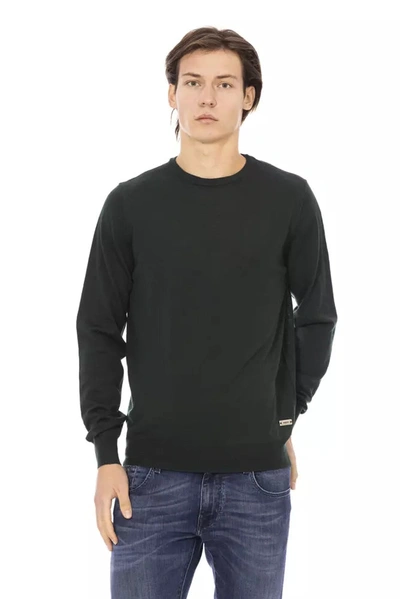 Shop Baldinini Trend Fabric Men's Sweater In Green