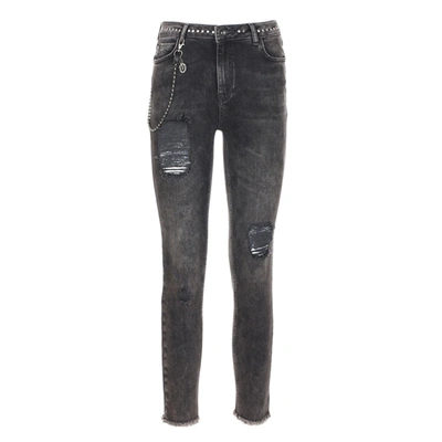 Shop Imperfect Cotton Jeans & Women's Pant In Black