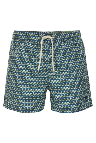 Shop Fred Mello F Mello Polyester Men's Swimwear In Blue