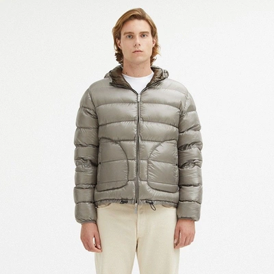 Shop Centogrammi Nylon Men's Jacket In Grey