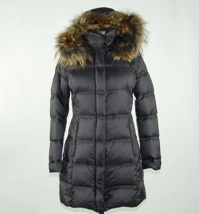 Shop Emilio Romanelli Polyester Jackets & Women's Coat In Black