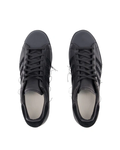 Shop Y-3 Superstar Sneakers -  - Leather - Black