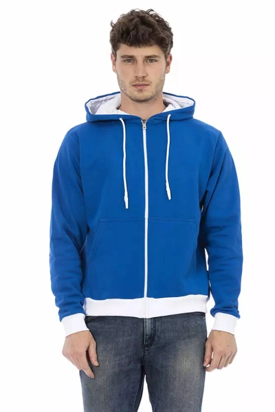 Shop Baldinini Trend Wool Men's Sweater In Blue