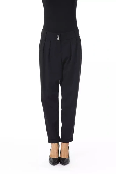 Byblos Polyester Jeans & Women's Pant In Black