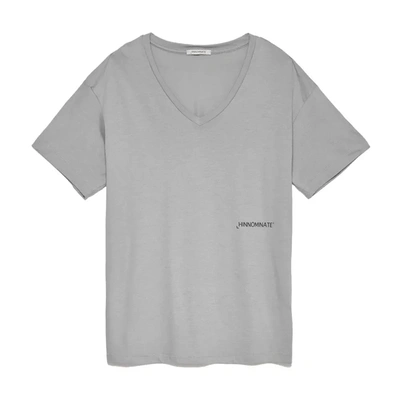 Shop Hinnominate Cotton Men's T-shirt In Grey