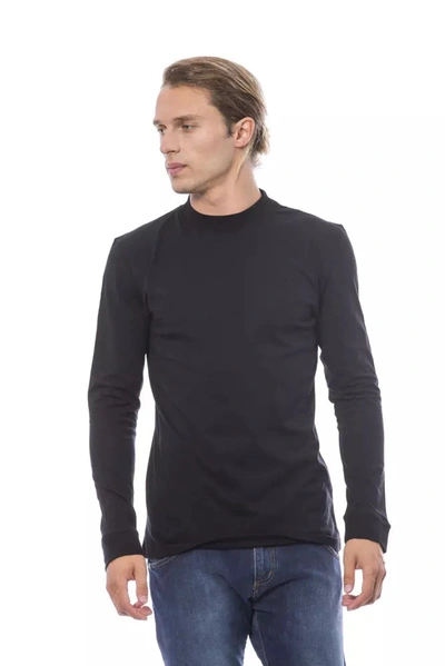 Shop Verri Cotton Men's Sweater In Black