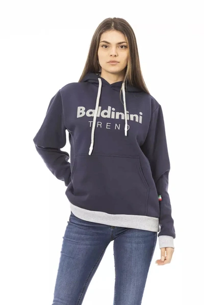 Shop Baldinini Trend Cotton Women's Sweater In Blue