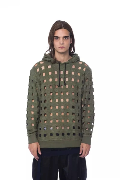 Shop Nicolo Tonetto Cotton Men's Sweater In Green