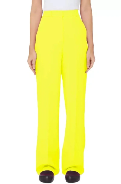 Shop Hinnominate Polyester Jeans & Women's Pant In Yellow