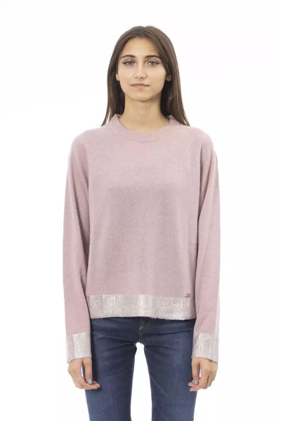 Shop Baldinini Trend Wool Women's Sweater In Pink