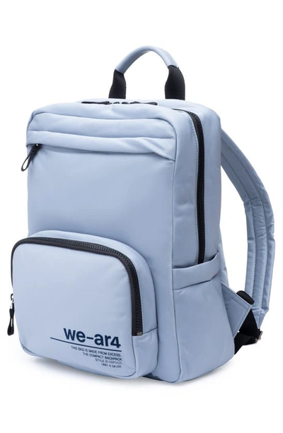 Shop We-ar4 The Compact Backpack In Pale Blue