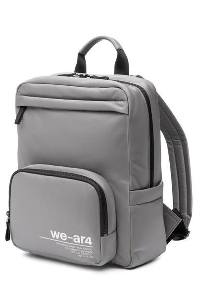 Shop We-ar4 The Compact Backpack In Steel