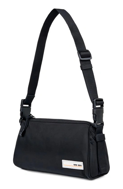Shop We-ar4 The Kyoto Nylon Shoulder Bag In Black