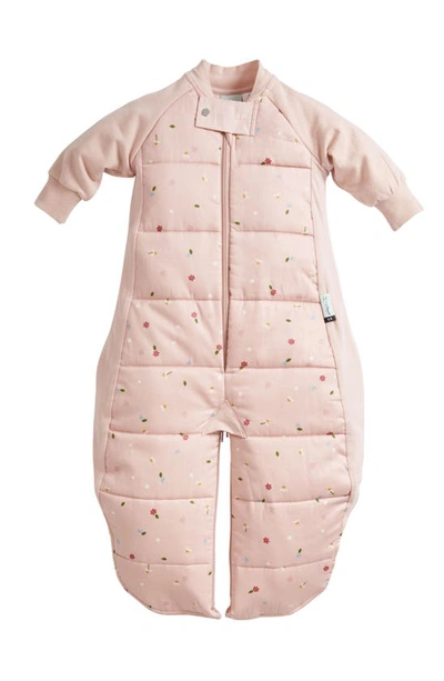 Ergopouch 3.5 Tog Organic Cotton Wearable Blanket In Daisies