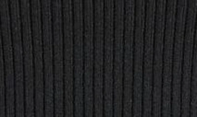 Open Edit Ruched Square Neck Top In Black