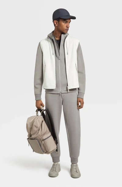 Shop Zegna Zephyr Reversible Vest In White