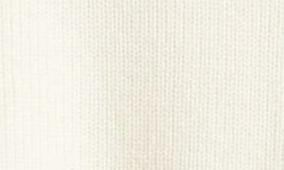 Shop Nordstrom Rib Organic Cotton & Merino Wool Sweater In Ivory Pristine