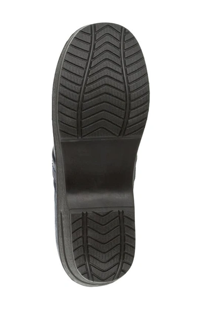 Easy Street Origin Embossed Comfort Slip-on Clog In Navy Tool