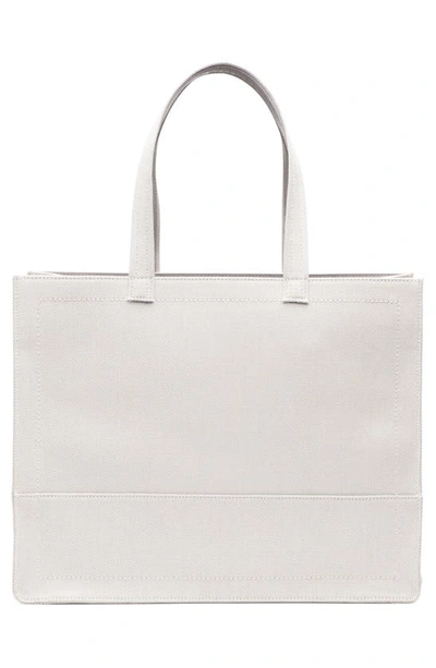 Shop We-ar4 The Surplus Tote Bag In Natural Pearl Grey