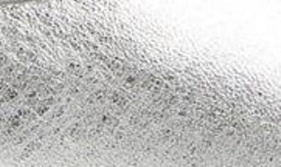 Chloé Marcie Metallic Leather Ballerina Flats In Silver