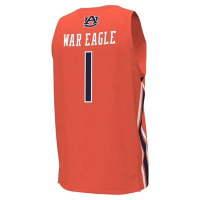 Shop Under Armour #1 Orange Auburn Tigers Replica Basketball Jersey