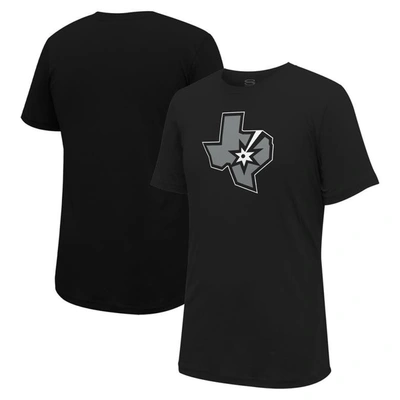 Shop Stadium Essentials Unisex  Black San Antonio Spurs Primary Logo T-shirt