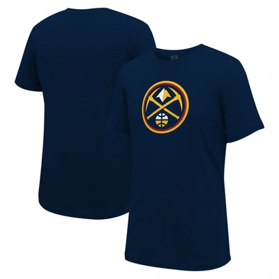 Shop Stadium Essentials Unisex  Navy Denver Nuggets Primary Logo T-shirt