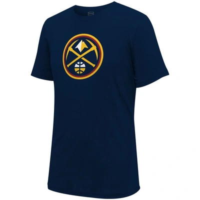 Shop Stadium Essentials Unisex  Navy Denver Nuggets Primary Logo T-shirt