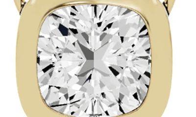 Jennifer Fisher Cushion Lab Created Diamond Pendant Necklace In D0.5ct - 18k Yellow Gold