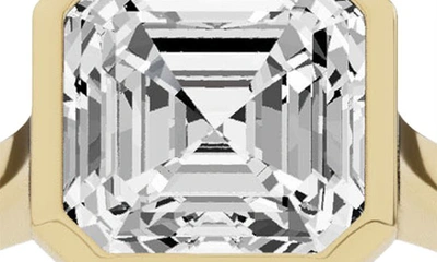 Jennifer Fisher Asscher Lab Created Diamond Solitaire Ring In 18k Yellow Gold