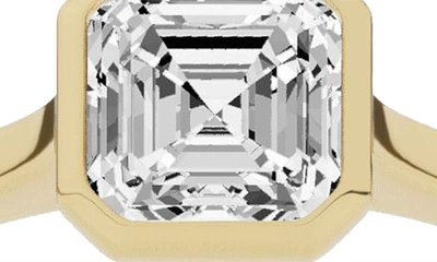 Shop Jennifer Fisher 18k Gold Asscher Lab Created Diamond Solitaire Ring In 18k Yellow Gold