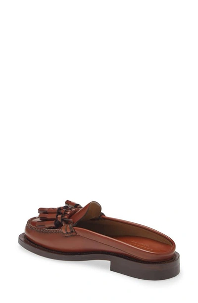 Hereu Careil Tassel Mule In Tan