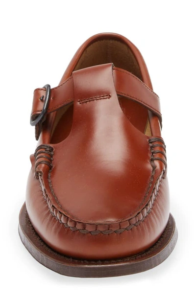 Hereu Alber Sport T-bar Loafer In Tan