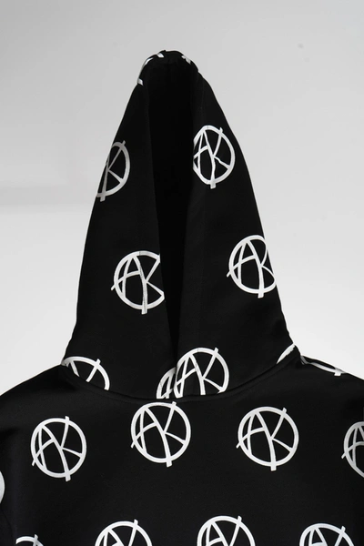 Shop Akings Anarchy Multi Logo Hoodie