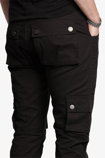 Shop Akings Canvas Cargo Snap Pants In 40