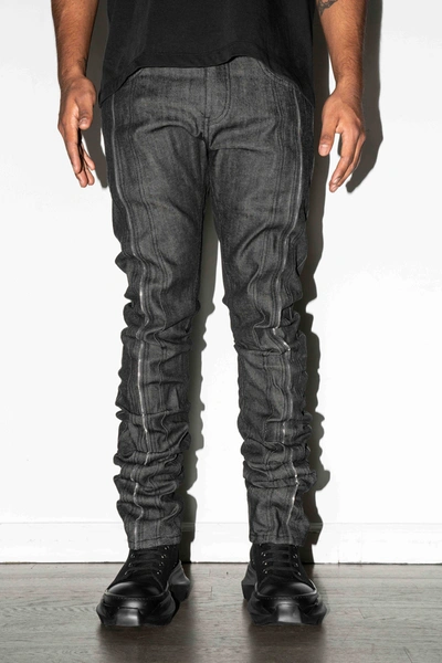 Shop Akings Leon Stacked Jeans In 32
