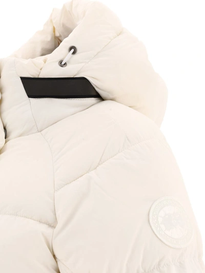 Shop Canada Goose "junction" Parka In White