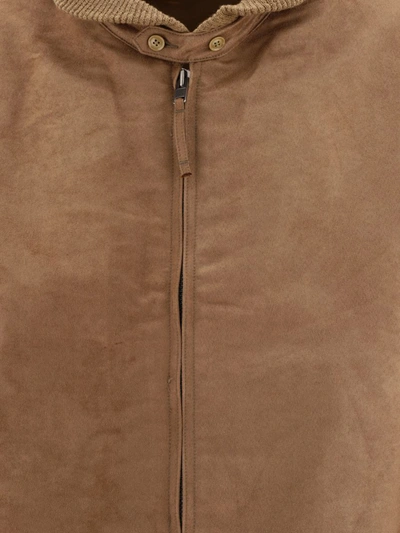 Shop Engineered Garments "ll" Jacket In Brown