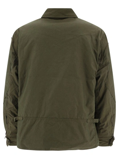 Shop Engineered Garments "g8" Jacket In Green