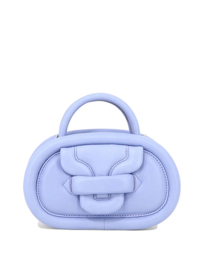 Shop Pierre Hardy "alpha Strike Mini" Handbag In Purple