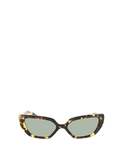Shop Undercover "cat Eye" Sunglasses In Brown