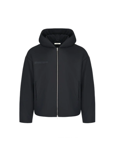 Pangaia Flower-warmth Padded Bomber Jacket In Black