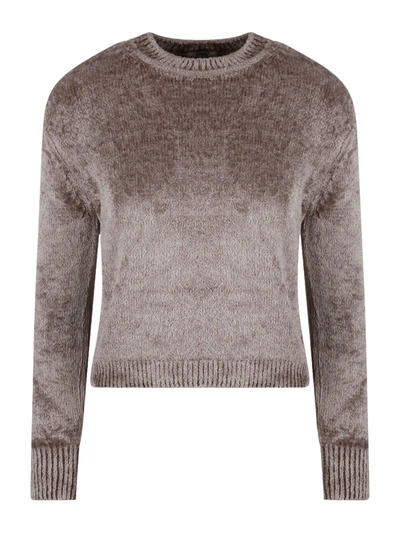 Shop Herno Chenille Knit Resort Pullover In Nude & Neutrals
