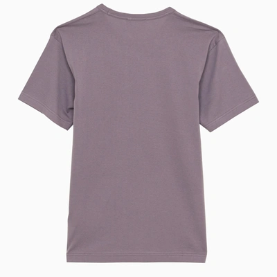 Shop Acne Studios Purple Crew Neck T Shirt