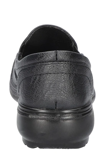 Easy Street Ultimate Comfort Slip On Flats In Black