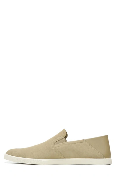 Vince Men's Sanders Suede & Leather Slip-on Sneakers, Natural In Natural