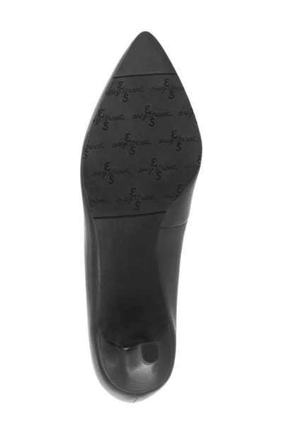 Easy Street Pointe Pointed Toe Patent Pump In Black
