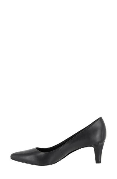 Shop Easy Street Pointe Pointed Toe Patent Pump In Black